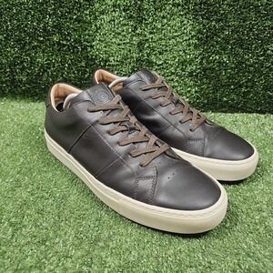 Greats Brooklyn The Royale Dark Brown Leather Casual Low Top Sneakers Mens 11
